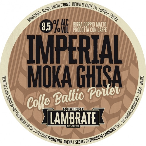 Birrificio Lambrate Imperial Moka Ghisa