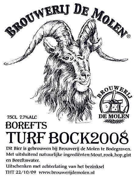 Brouwerij De Molen Borefts Turf Bock 2008