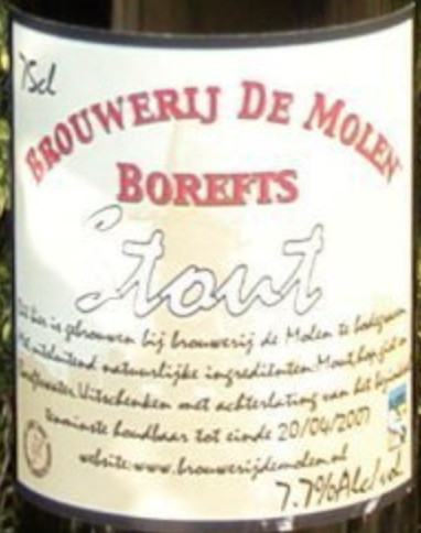 Brouwerij De Molen Borefts Stout
