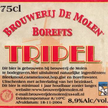 Brouwerij De Molen Borefts Tripel