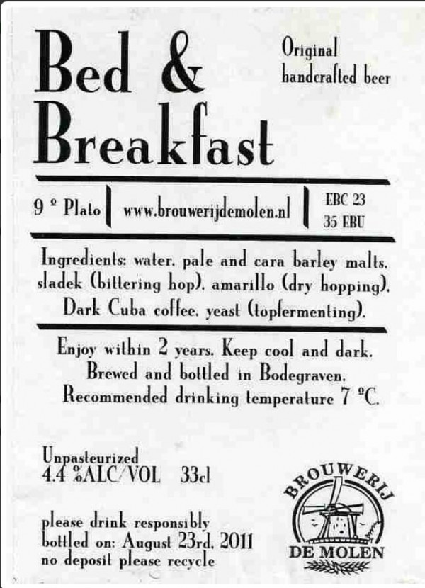 Brouwerij De Molen Bed & Breakfast