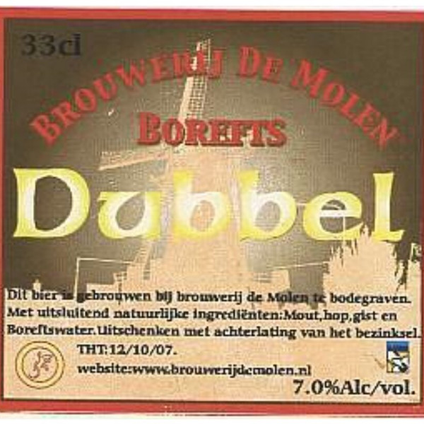 Brouwerij De Molen Borefts Dubbel