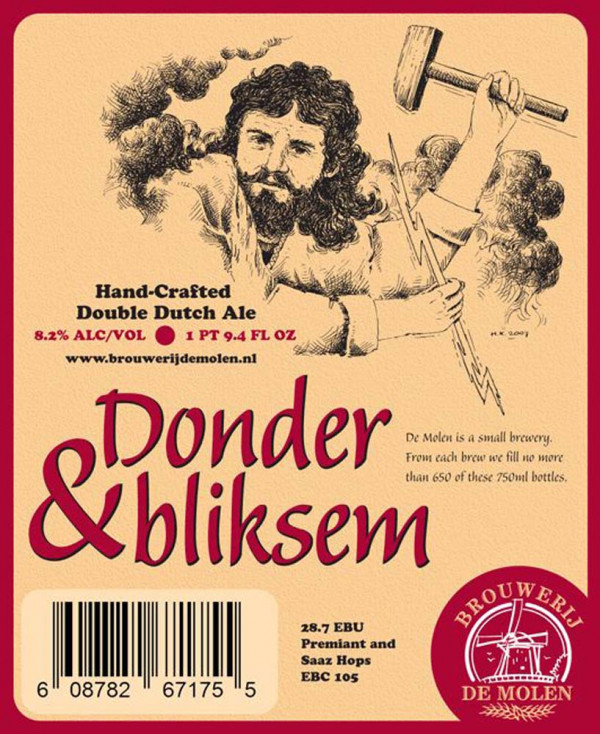 Brouwerij De Molen Donder & Bliksem (US 8.2 % version)