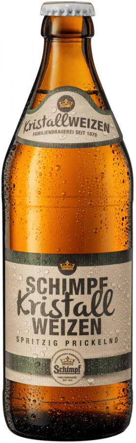 Kronenbrauerei Alfred Schimpf Kristall Weizen