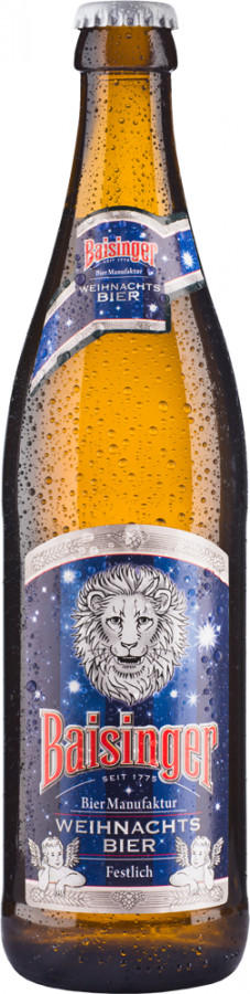 Baisinger BierManufaktur Weihnachtsbier