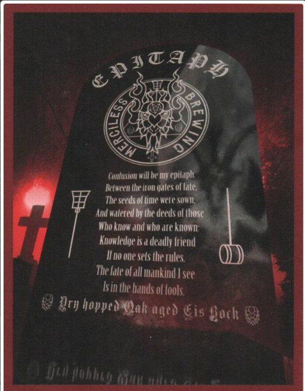 Merciless Brewing Epitaph