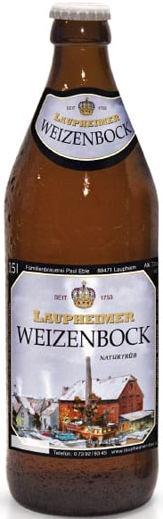 Kronenbrauerei Laupheim (Laupheimer) Weizenbock