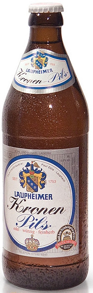 Kronenbrauerei Laupheim (Laupheimer) Kronen Pils