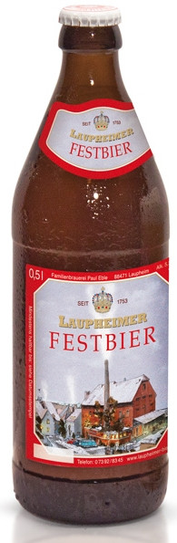 Kronenbrauerei Laupheim (Laupheimer) Kronen Festbier