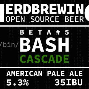 Nerdbrewing Beta #05 Bash Pale Ale - Cascade