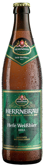 Herrnbräu Bürgerliches Brauhaus Hefe Weißbier Hell