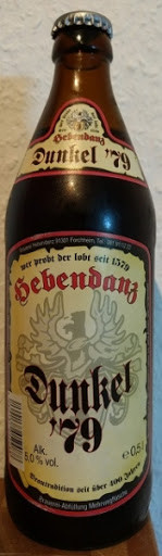 Brauerei Hebendanz Dunkel '79