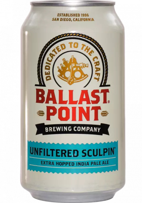 Ballast Point Brewing Company Sculpin IPA - Unfiltered