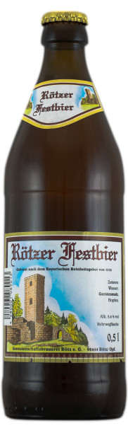 Genossenschaftsbrauerei Rötz Rötzer Festbier