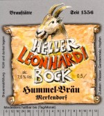 Brauerei Hummel Heller Leonhardi Bock
