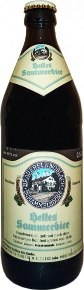 Brauerei Knoblach Helles Sommerbier