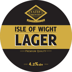 Yates' Brewery Isle Of Wight Lager