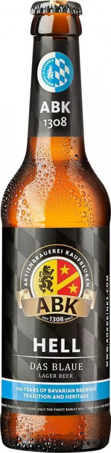 Aktienbrauerei Kaufbeuren Hell Das Blaue