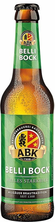 Aktienbrauerei Kaufbeuren Belli Bock Helles Starkbier