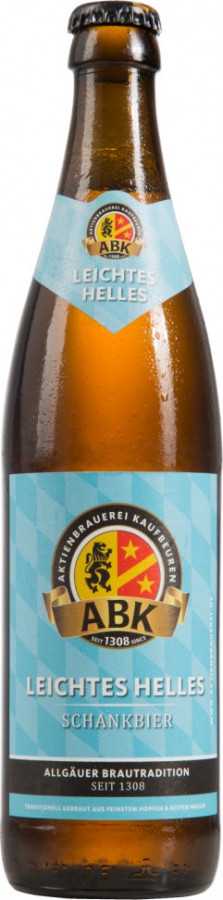 Aktienbrauerei Kaufbeuren Leichtes Helles Schankbier