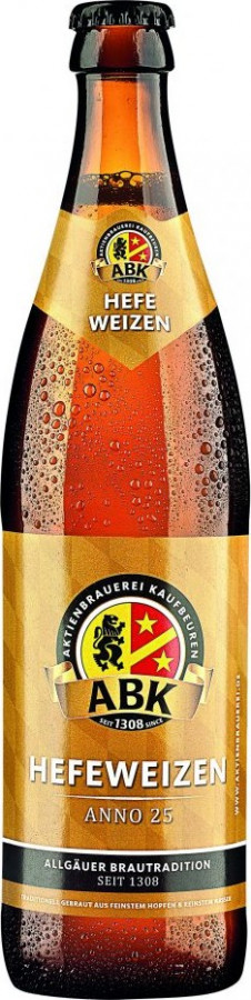 Aktienbrauerei Kaufbeuren Hefeweizen Anno 25
