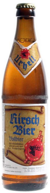 Memminger Brauerei Hirsch Bier Urhell