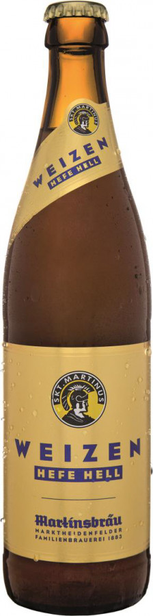 Martinsbräu (Skt. Martinus) Weizen Hefe Hell