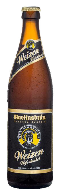 Martinsbräu (Skt. Martinus) Weizen Hefe Dunkel