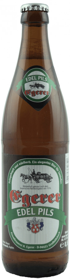 Privatbrauerei H. Egerer Edel Pils
