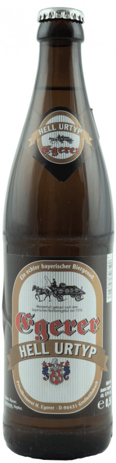 Privatbrauerei H. Egerer Hell Urtyp