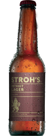 Stroh's Beer Detroit Lager