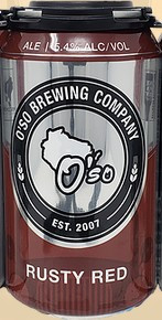 O'so Brewing Company Rusty Red Ale