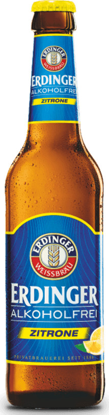 Erdinger Weissbräu Alkoholfrei Zitrone