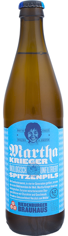 Riedenburger Brauhaus Martha Krieger Spitzenpilsner