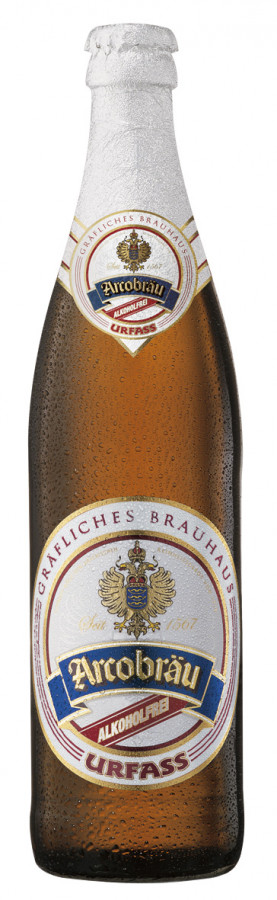 Arcobräu Gräfliches Brauhaus Urfass Hell Alkoholfrei