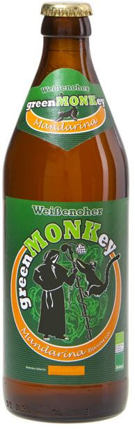 Klosterbrauerei Weißenohe Green MONKey Mandarina