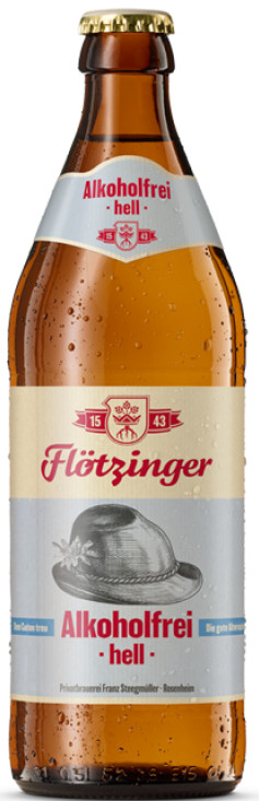 Privatbrauerei Franz Steegmüller (Flötzinger) Alkoholfrei Hell