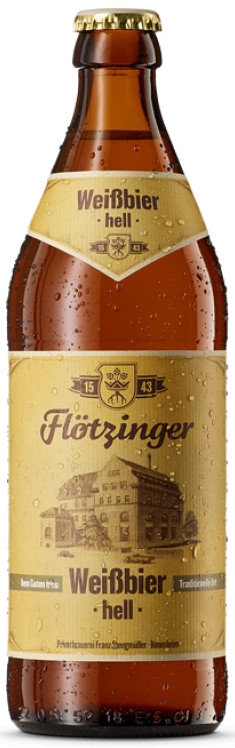 Privatbrauerei Franz Steegmüller (Flötzinger) Weißbier Hell