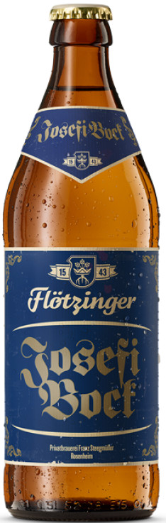 Privatbrauerei Franz Steegmüller (Flötzinger) Josefi Bock