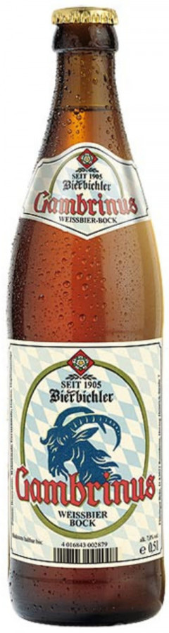 Privatbrauerei Franz Steegmüller (Flötzinger) Bierbichler Gambrinus Weissbier Bock