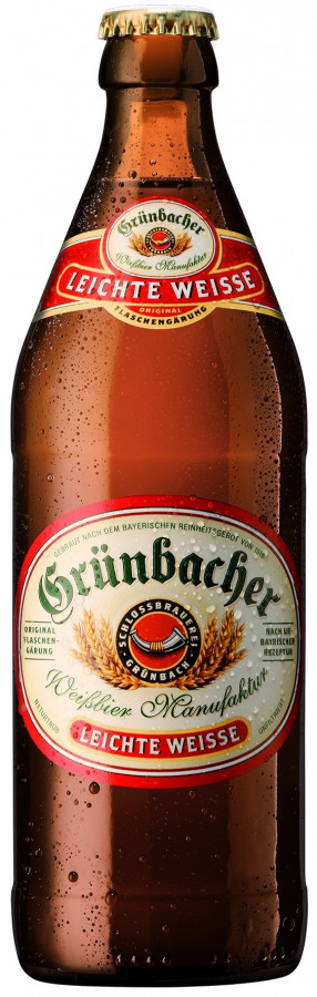 Schlossbrauerei Grünbach Leichte Weisse
