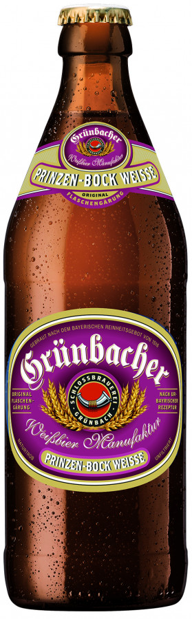 Schlossbrauerei Grünbach Prinzen-Bock Weisse