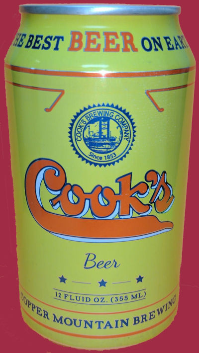 Copper Mountain Beverage Company Cook's Beer