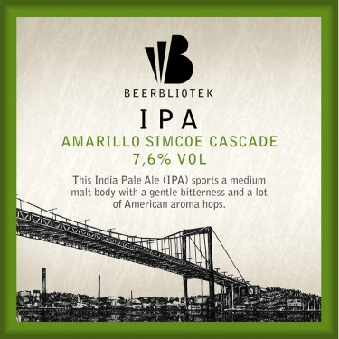 Beerbliotek IPA Amarillo Simcoe Cascade