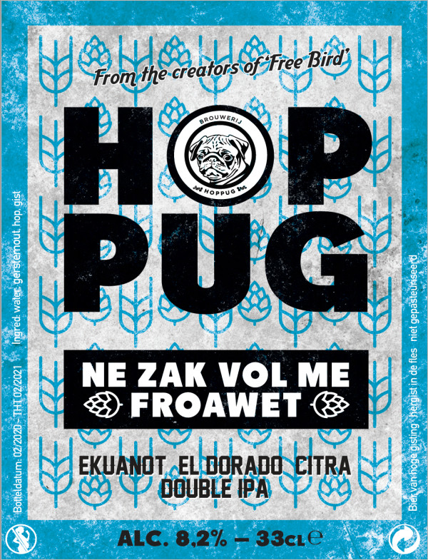 Brouwerij Hoppug Ne Zak Vol Me Froawet