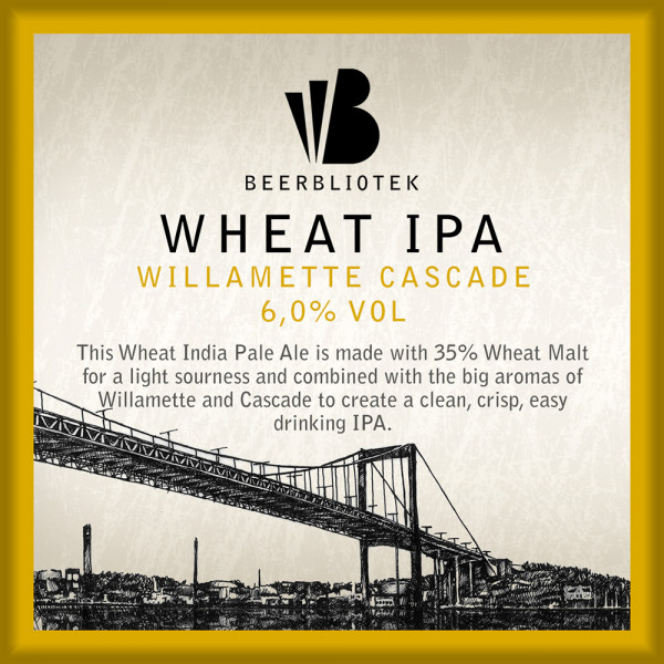 Beerbliotek Wheat IPA Willamette Cascade