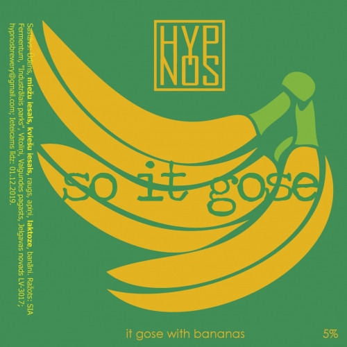 Hypnos So It Gose - Bananas