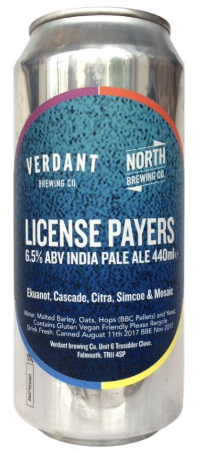 Verdant Brewing Co License Payers