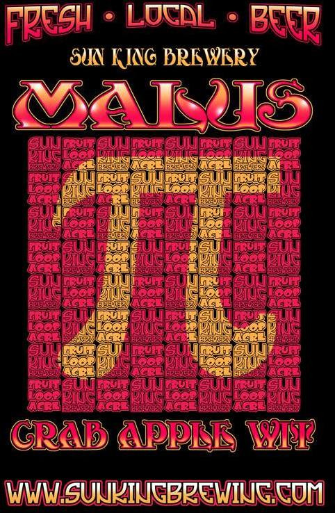 Sun King Brewing Company Malus Pi Crab Apple Wit