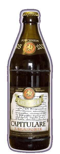 Brauerei Josef Greif Capitulare Jubiläumsbier